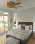 Primary Bedroom — Haddie's Hideaway 2700R | Reverse-Living Coastal House Plan | Intertwine House Plans