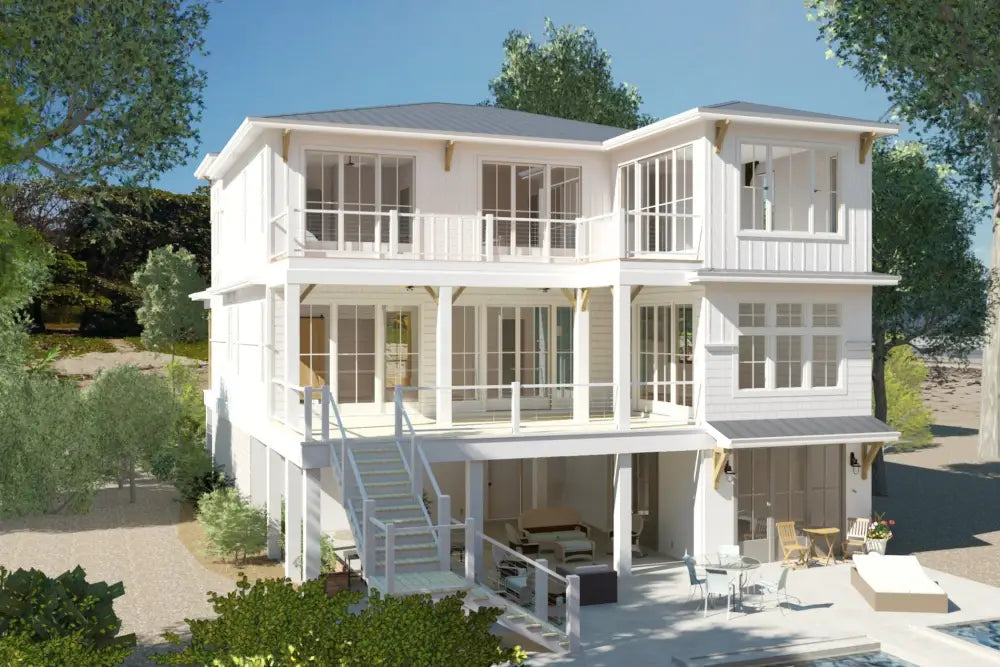 3121 Sq. Ft. - Haddies Hideaway- All Suites Primary Upstairs Plan Set