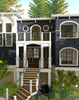 Blue Isle | Elevated Coastal House Plan | 3,699 Sq Ft | 5-6BR 5BA