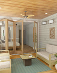 Blue Isle | Elevated Coastal House Plan | 3,699 Sq Ft | 5-6BR 5BA