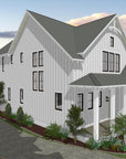 Cloudy Bay | Low Country Coastal House Plan | 2,730 Sq Ft | 4BR 4BA