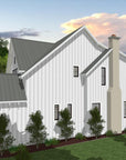 Cloudy Bay | Low Country Coastal House Plan | 2,730 Sq Ft | 4BR 4BA