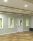 The Gray House | Elevated Low Country Cottage House Plan | 1,144 Sq Ft | 2BR 2.5BA