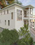 Haddie's Hideaway 3000 | Elevated Modern Coastal House Plan | 3,089 Sq Ft | 4BR 3.5BA