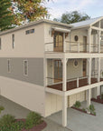 Haddie's Hideaway 2700R FLG | Elevated Reverse-Living Coastal House Plan | 2,797 Sq Ft | 4BR 4-5BA