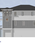 Haddie's Hideaway 2700R FLG | Elevated Reverse-Living Coastal House Plan | 2,797 Sq Ft | 4BR 4-5BA