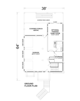 Second Floor Plan — Haddie's Hideaway 2700R | Reverse-Living Coastal House Plan | Intertwine House Plans