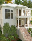 Haddie's Hideaway | Elevated Reverse-Living Coastal House Plan | 3,450 Sq Ft | 4BR 3.5BA