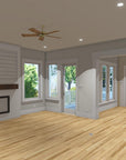 Little Maple | Low Country House Plan | 2,500 Sq Ft | 3-4BR 3BA