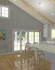 Little Oak | Elevated Coastal House Plan | 1,600 Sq Ft | 3BR 2BA