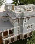 Oak Leaf | Elevated Coastal Beach House Plan | 3,280 Sq Ft | 3BR 3.5BA