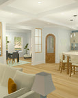 Oak Leaf | Elevated Coastal Beach House Plan | 3,280 Sq Ft | 3BR 3.5BA