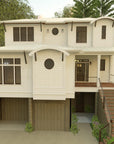 Sandy Dune N | Elevated Contemporary Coastal House Plan | 3,588 Sq Ft | 4BR 4.5BA