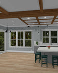 The Chestnut | Elevated Low Country Coastal House Plan | 2,855 Sq Ft | 4BR 4.5BA