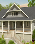 The Curtis | Elevated Coastal Waterfront House Plan | 3,364 Sq Ft | 4BR 3.5BA