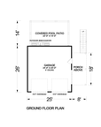 Meyer | Garage ADU Plan | 650 Sq Ft | 1BR + Loft 1BA