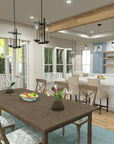 The Addie | Elevated Low Country Coastal House Plan | 2,814 Sq Ft | 4BR 3.5BA