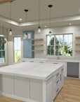 The Addie | Elevated Low Country Coastal House Plan | 2,814 Sq Ft | 4BR 3.5BA