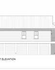 The Holly | Elevated Narrow-Lot Coastal House Plan | 1,495 Sq Ft | 3BR 2.5BA