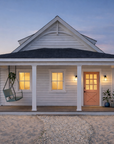 The Peach House | Coastal Cottage House Plan | 848 Sq Ft | 1BR 1.5BA