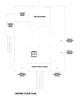 The Quinn Pilings | Elevated Coastal Country House Plan | 2,409 Sq Ft | 3BR 3.5BA
