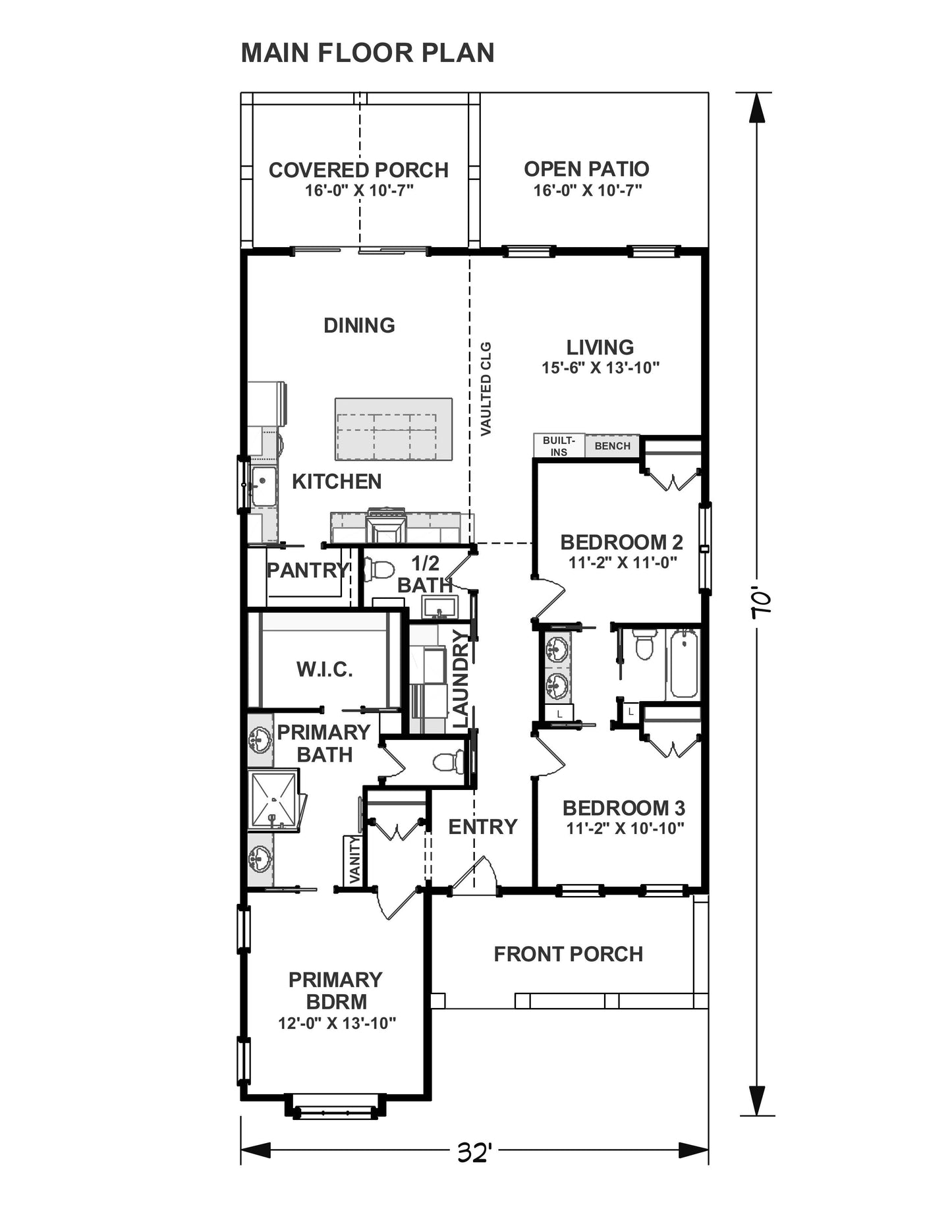 1594 Sq. Ft. - The Wave