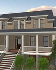 The Wren | Elevated Coastal House Plan | 3,233 Sq Ft | 4BR 3.5BA
