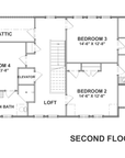 The Wren | Elevated Coastal House Plan | 3,233 Sq Ft | 4BR 3.5BA
