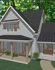 Little Torch | New American Lake House Plan | 2,242 Sq Ft | 3-4BR 3BA
