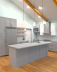 The Wave II - Open Kitchen Interior - 1,599 Sq Ft Coastal Cottage Plan - Intertwine House Plans
