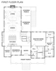 The Warbler | Elevated Coastal Farmhouse House Plan | 2,916 Sq Ft | 4BR 3.5BA