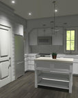 Cloudy Bay | Coastal Garage ADU Plan | 650 Sq Ft | 1BR 1BA
