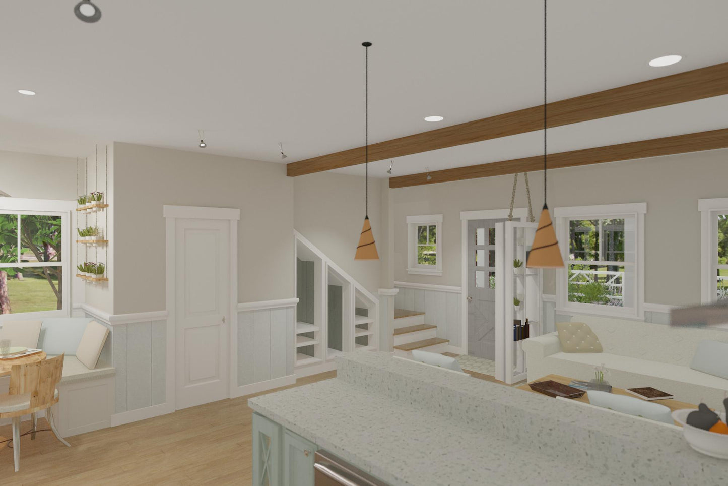 955 Sq. Ft. - The Green House