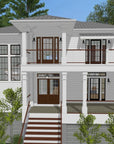 Haddie's Hideaway | Elevated Reverse-Living Coastal House Plan | 3,450 Sq Ft | 4BR 3.5BA