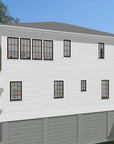 Haddie's Hideaway | Elevated Reverse-Living Coastal House Plan | 3,450 Sq Ft | 4BR 3.5BA