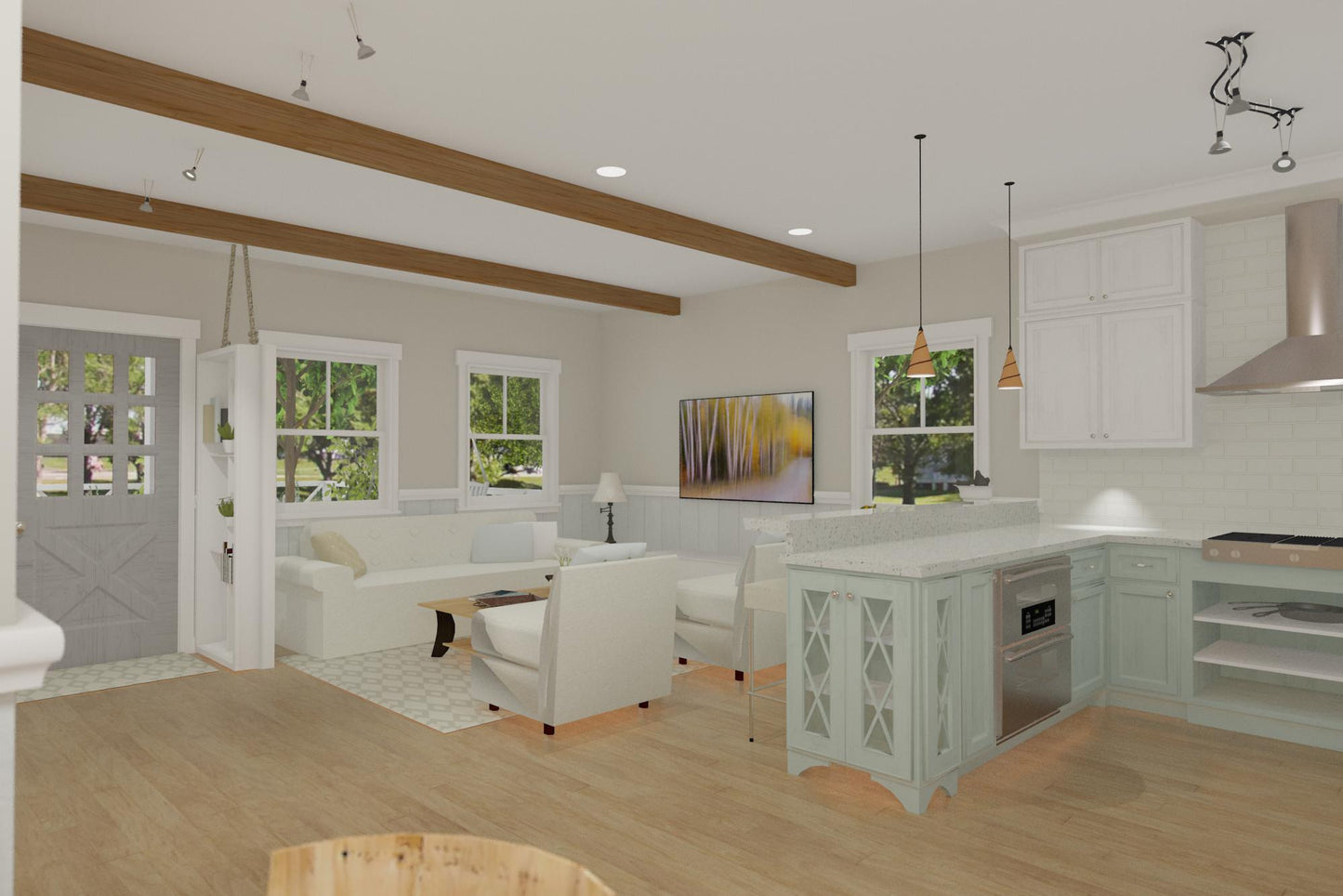 955 Sq. Ft. - The Green House