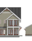 Skipper's Den | Low Country Coastal House Plan | 3,438 Sq Ft | 4-5BR 5BA