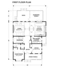 The Elsey | Coastal House Plan | 2,735 Sq Ft | 4BR 4BA