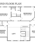 The Heron | Elevated Low Country Coastal House Plan | 3,214 Sq Ft | 4BR 3.5BA