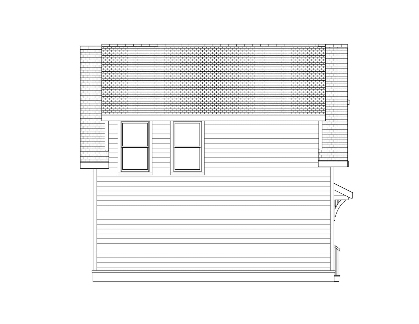 650 Sq. Ft. - Winthrop Garage/ADU Plan
