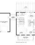 The Olive House | Modern Coastal Cottage House Plan | 1,400 Sq Ft | 3BR 2.5BA