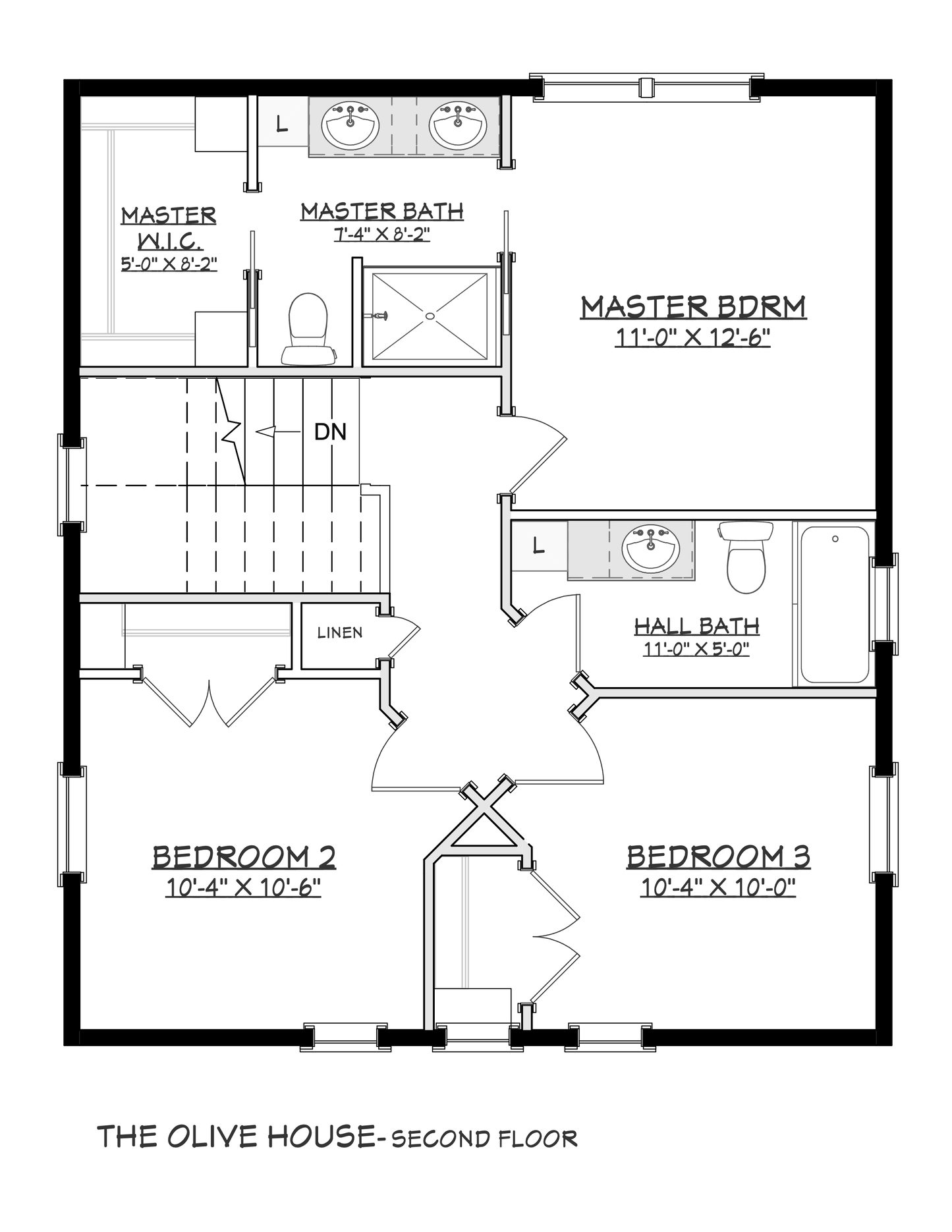 1400 Sq. Ft. - The Olive House