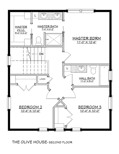 1400 Sq. Ft. - The Olive House