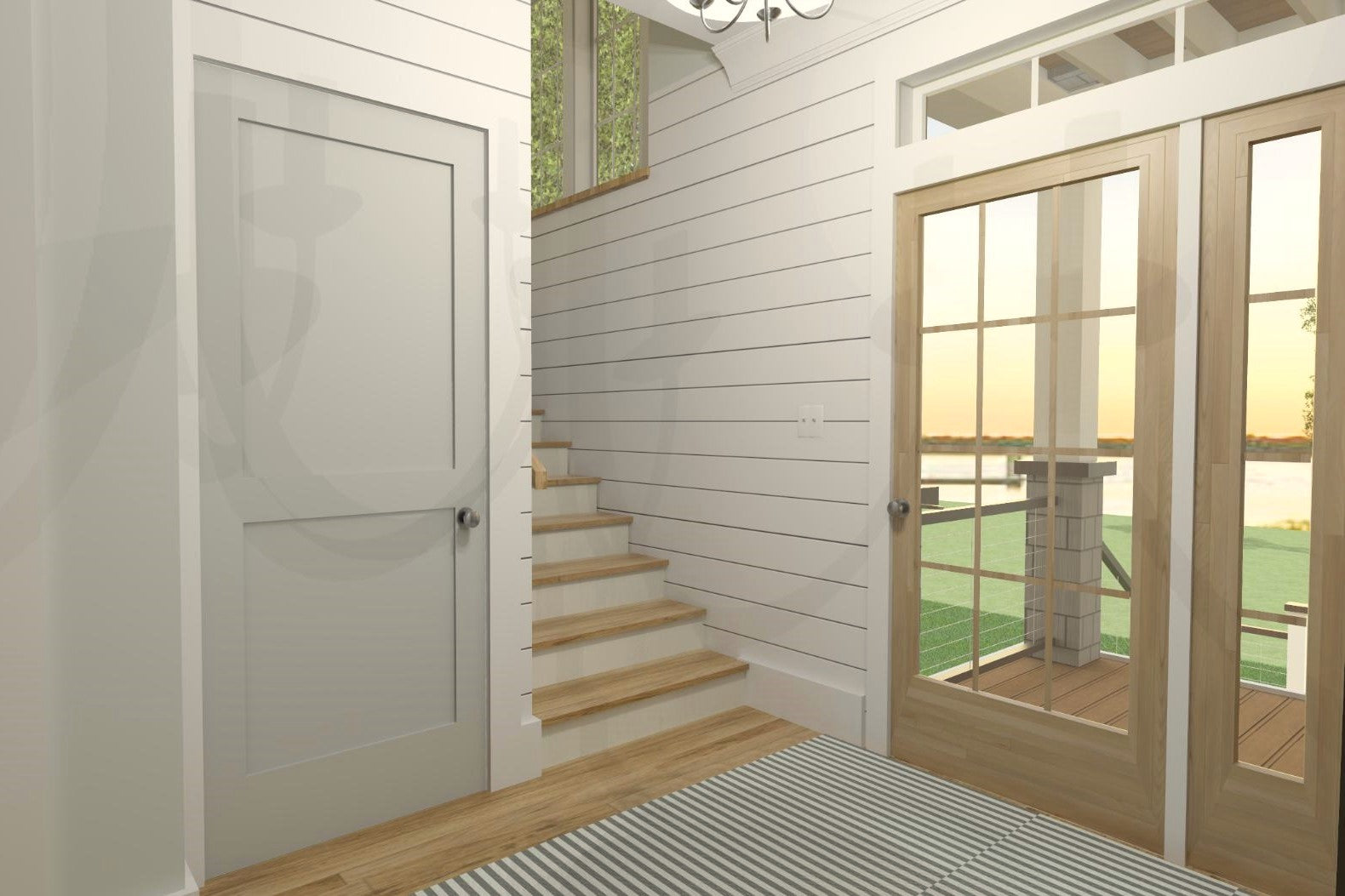 Haddie's Hideaway 2700R FLG | Elevated Reverse-Living Coastal House Plan | 2,797 Sq Ft | 4BR 4-5BA