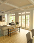 Haddie's Hideaway 2700R FLG | Elevated Reverse-Living Coastal House Plan | 2,797 Sq Ft | 4BR 4-5BA