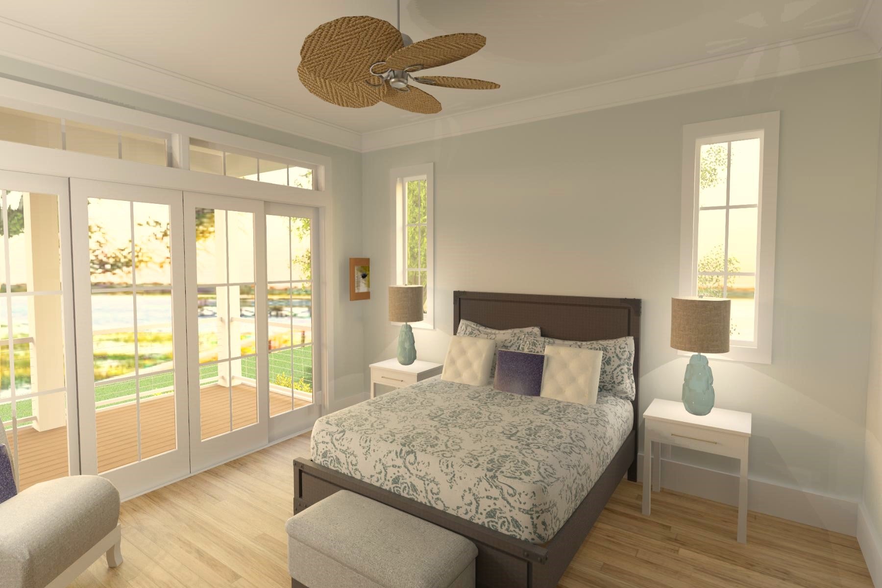 Haddie's Hideaway 2700R FLG | Elevated Reverse-Living Coastal House Plan | 2,797 Sq Ft | 4BR 4-5BA