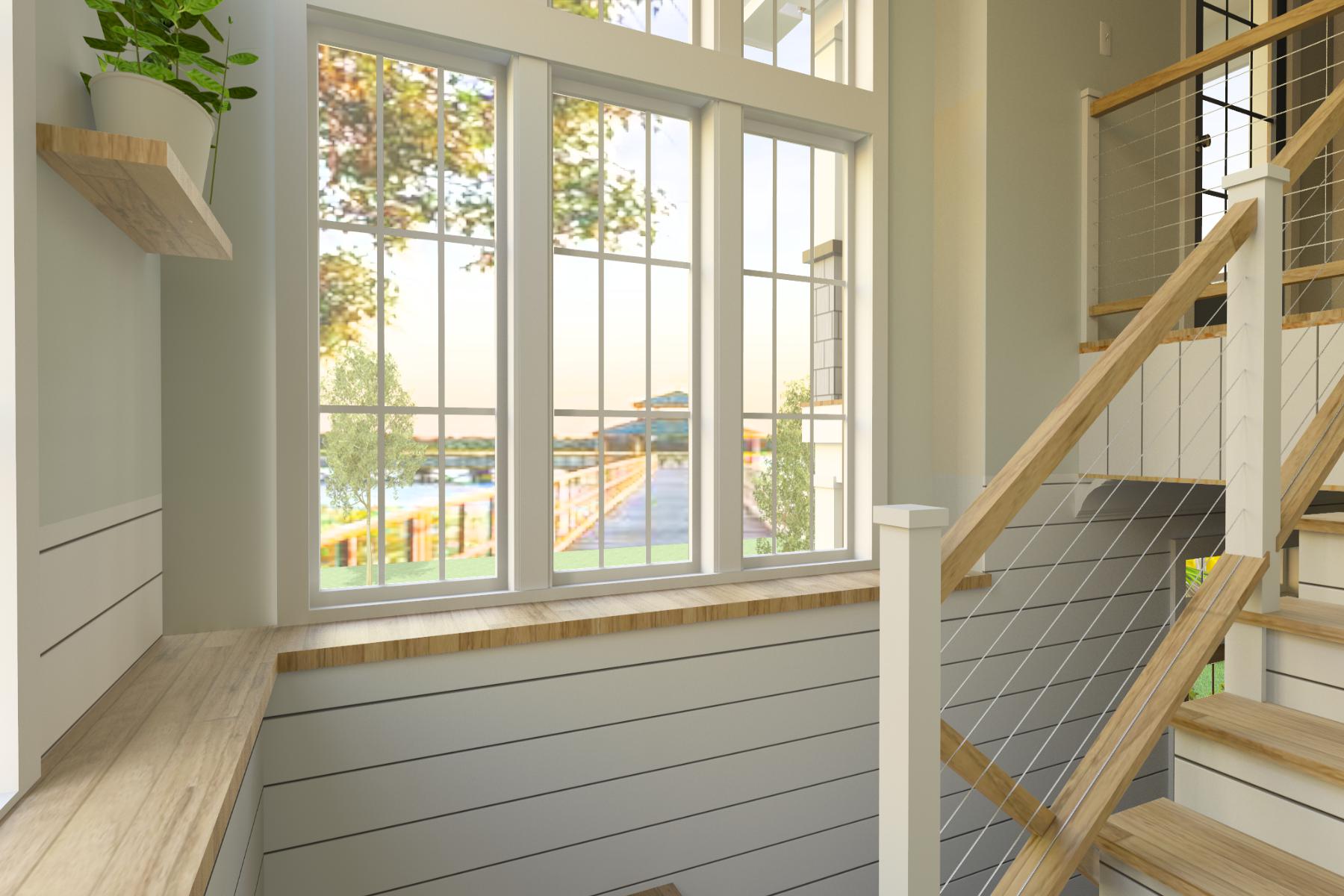 Haddie's Hideaway 2700R FLG | Elevated Reverse-Living Coastal House Plan | 2,797 Sq Ft | 4BR 4-5BA