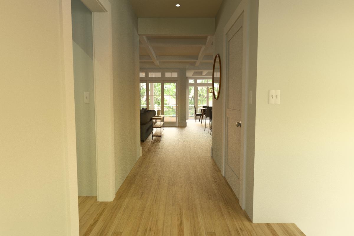 Haddie's Hideaway 2700R FLG | Elevated Reverse-Living Coastal House Plan | 2,797 Sq Ft | 4BR 4-5BA