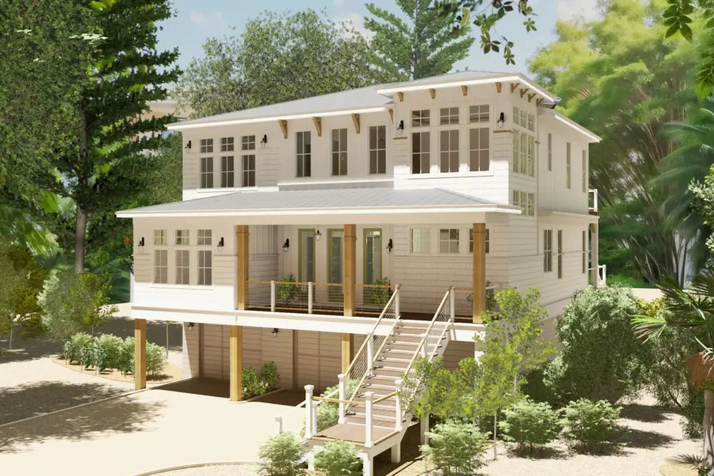 3121 Sq. Ft. - Haddies Hideaway- All Suites Primary Upstairs Plan Set