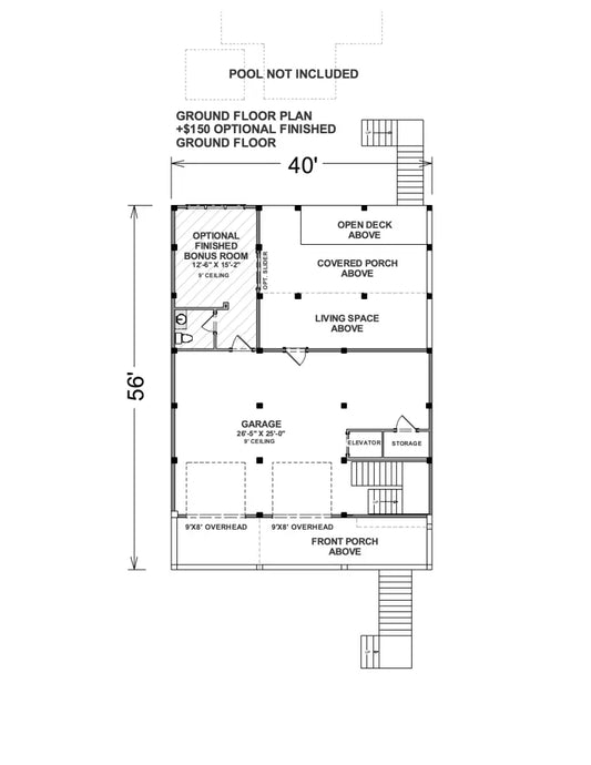 3121 Sq. Ft. - Haddies Hideaway- All Suites Primary Upstairs Plan Set